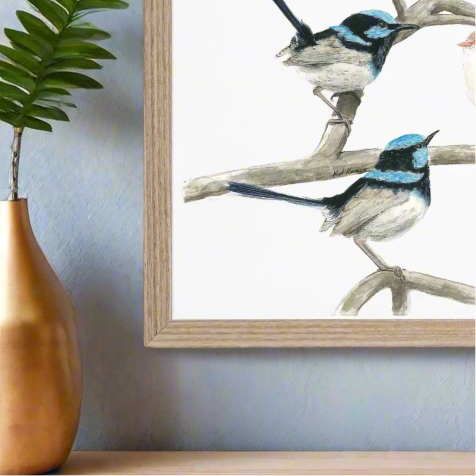 A Blue Wren Gathering