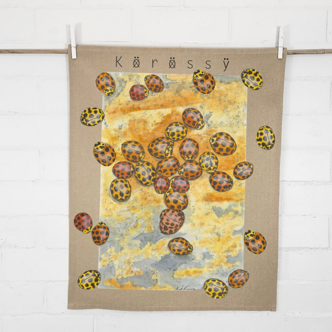 Ladybird Tea Towel