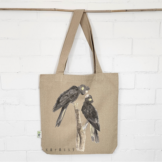 Yellow Tailed Black Cockatoos