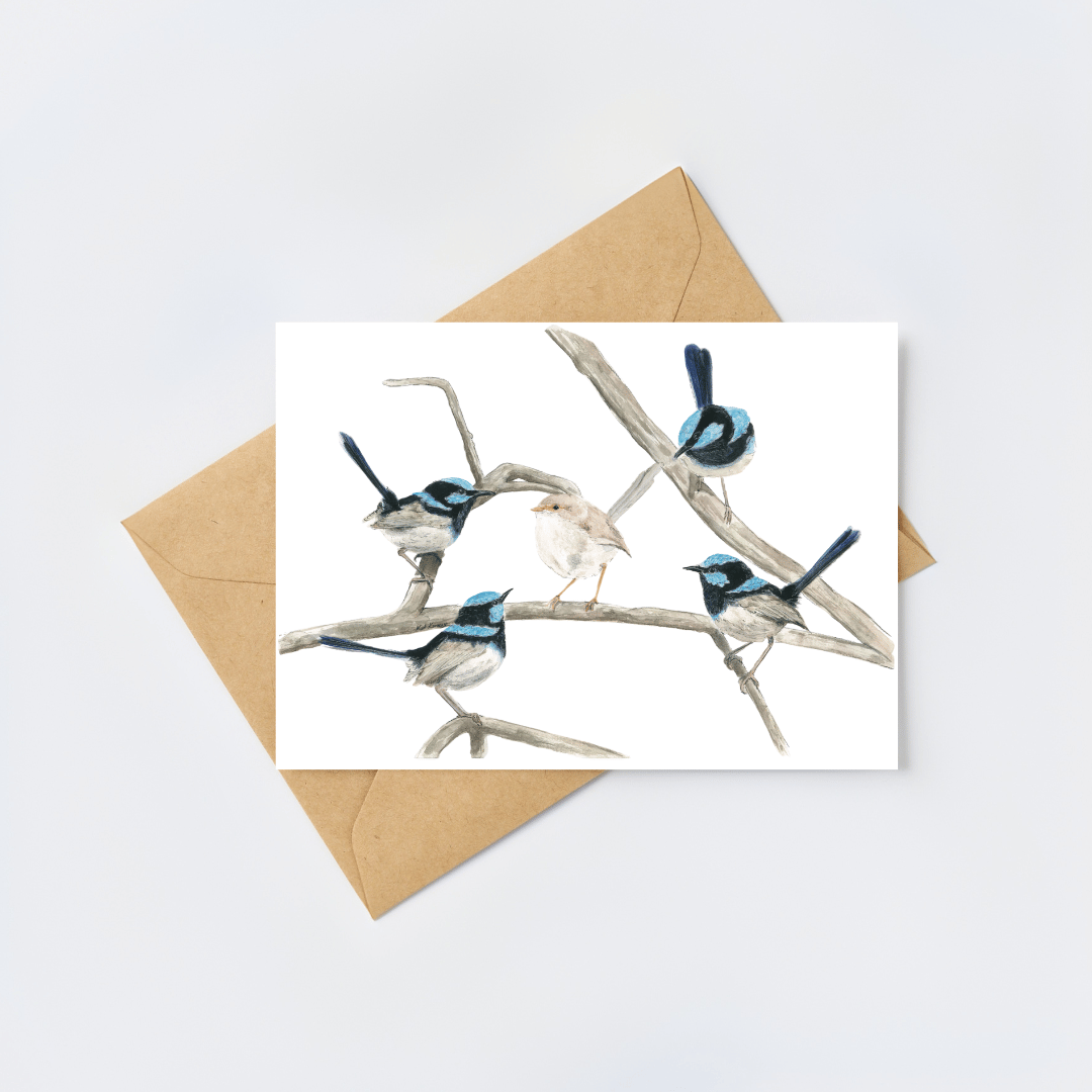A Blue Wren Gathering