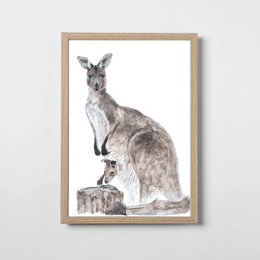 Kangaroo - Indigo and Skish