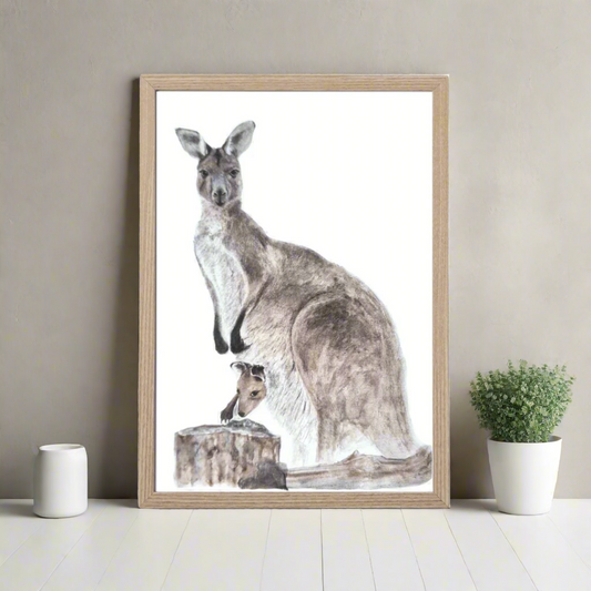 Kangaroo - Indigo and Skish