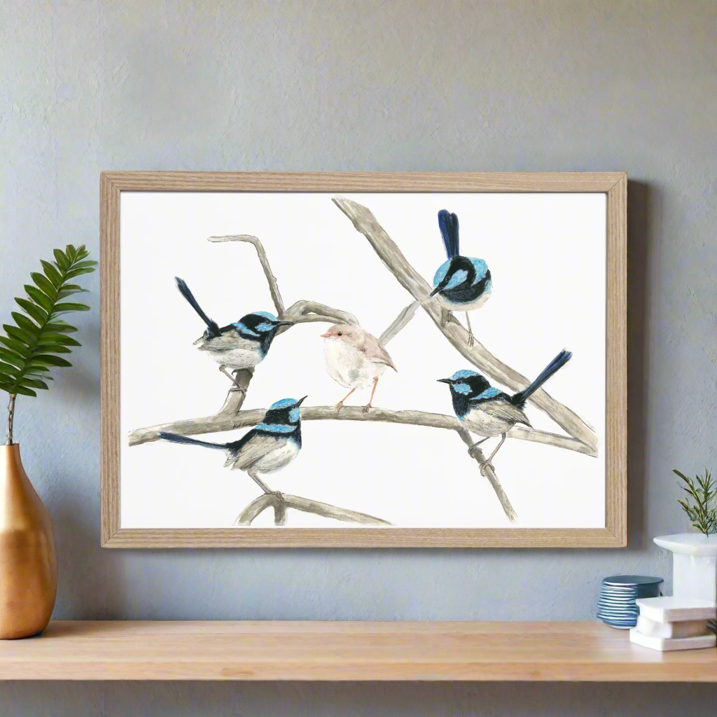 A Blue Wren Gathering