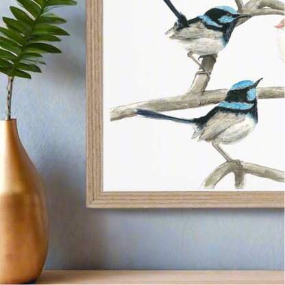 A Blue Wren Gathering