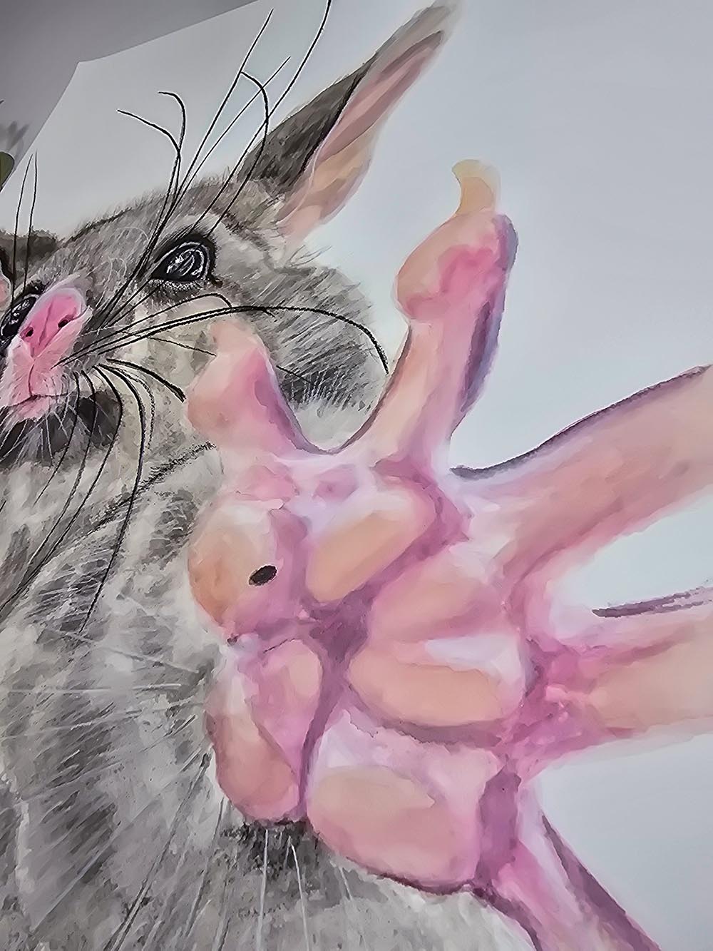 Guaka the brushtail possum