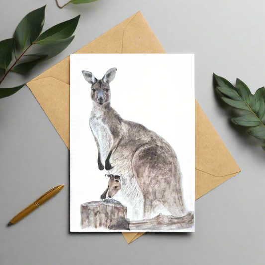 Kangaroo - Indigo and Skish