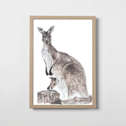 Kangaroo - Indigo and Skish